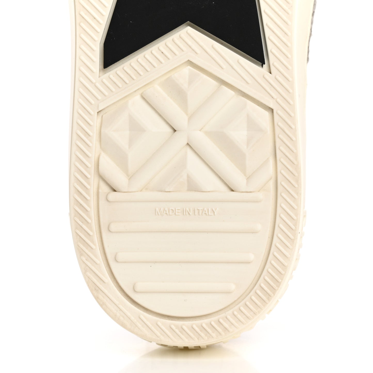 Canvas Oblique Walk'N'Dior Low Top Sneakers 40 Grey Stone