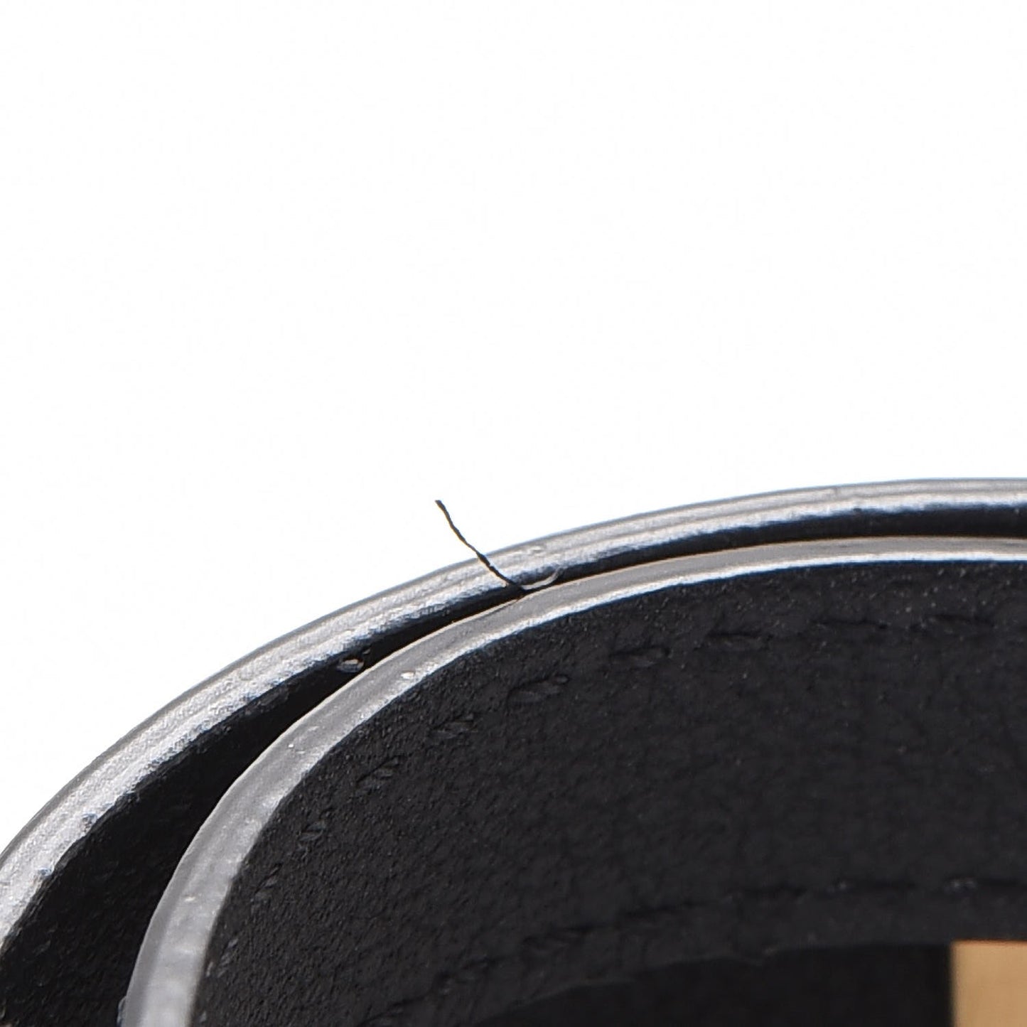 Calfskin Box It Bracelet 17 Black