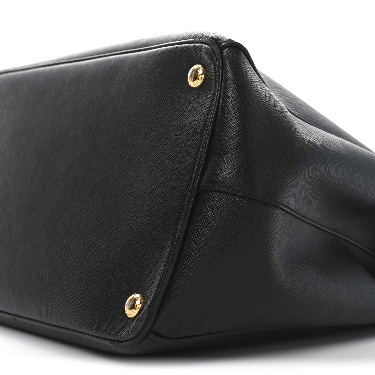 Prada Saffiano Lux Large Galleria Double Zip Tote Black 9 of 9