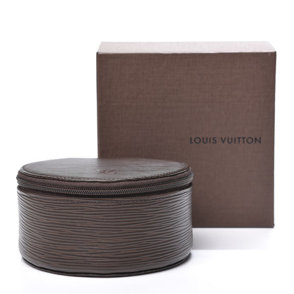 Louis Vuitton Epi Ecrin Bijoux 10cm Jewelry Box Case Moka 9 of 9