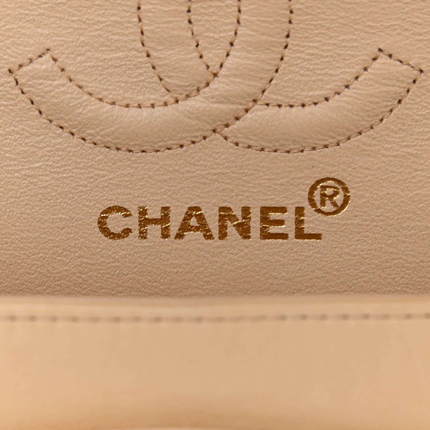 Chanel Lambskin Quilted Small Double Flap Beige 5 of 15