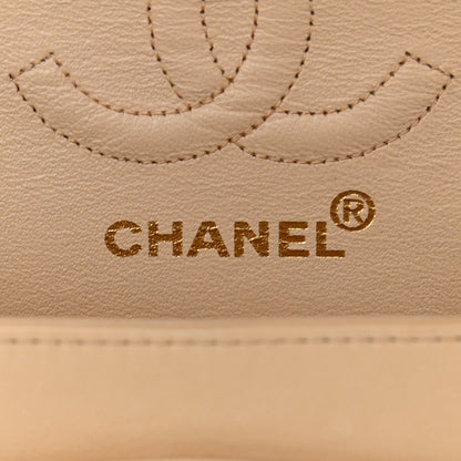 Chanel Lambskin Quilted Small Double Flap Beige 5 of 15