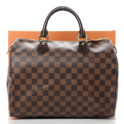 Louis Vuitton Damier Ebene Speedy 30 12 of 12