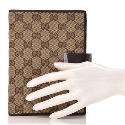 Gucci Monogram Standard Agenda Dark Brown 2 of 12