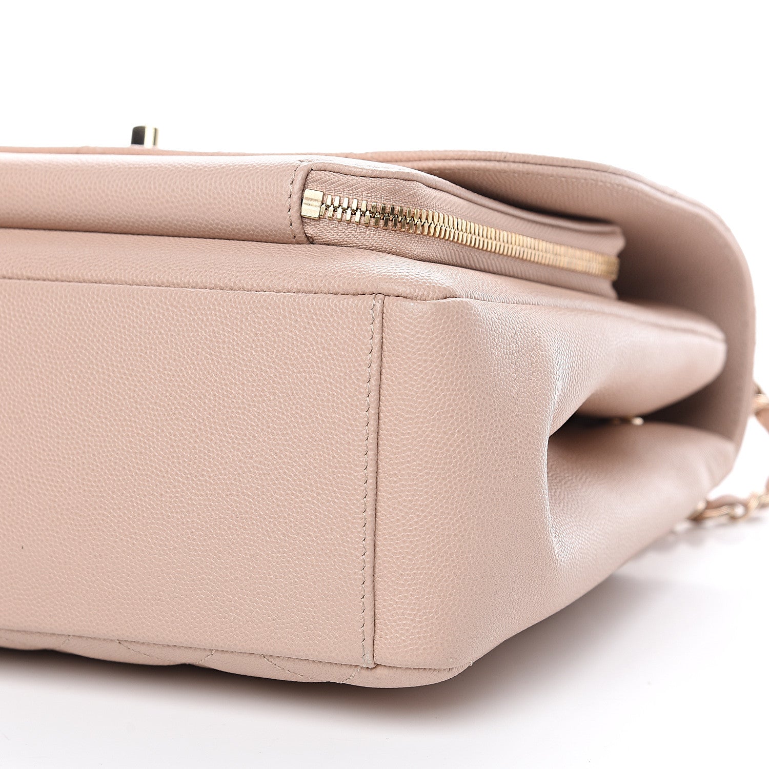 Chanel Caviar Quilted Large Business Affinity Flap Beige 11 of 12