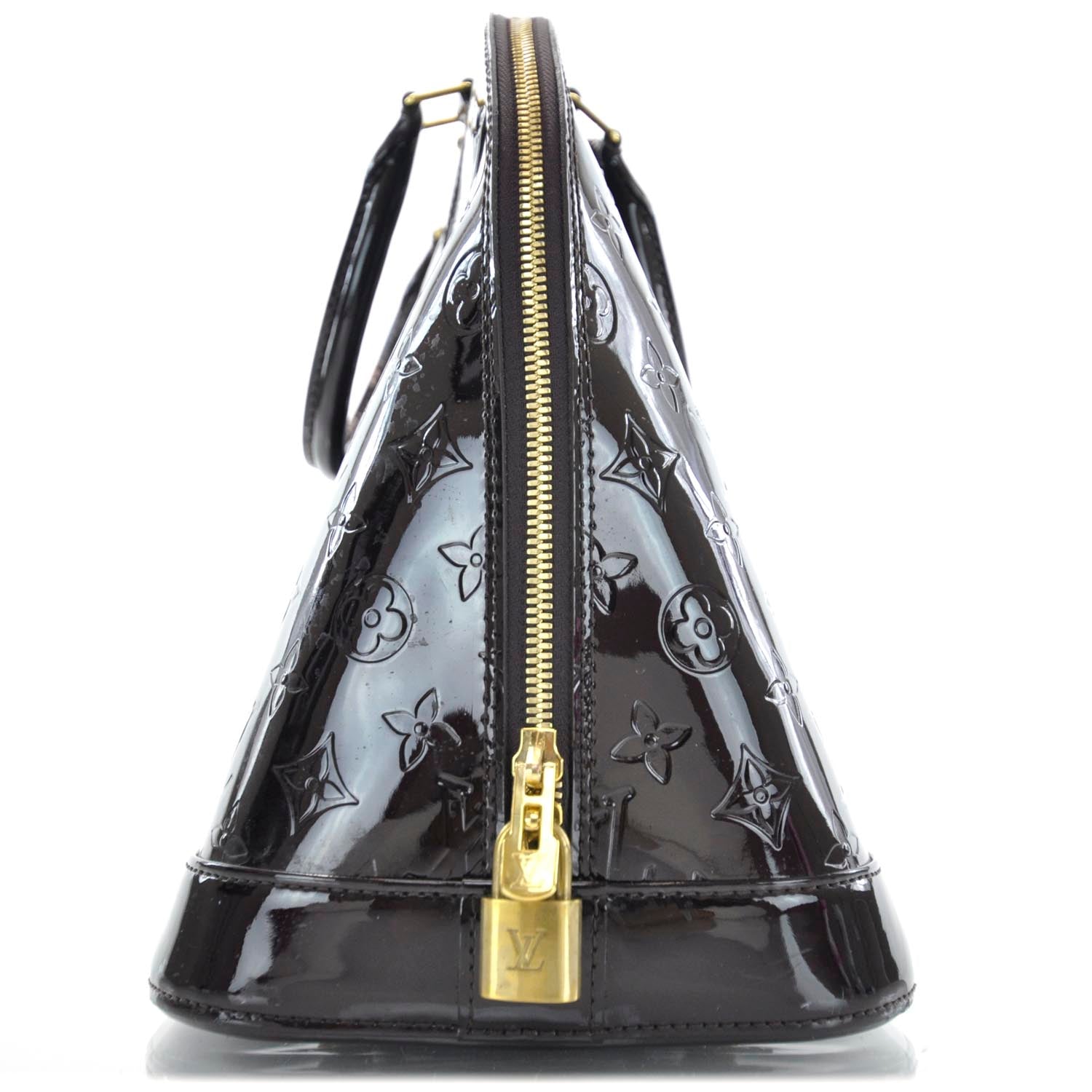 Louis Vuitton Vernis Alma GM Amarante 4 of 9