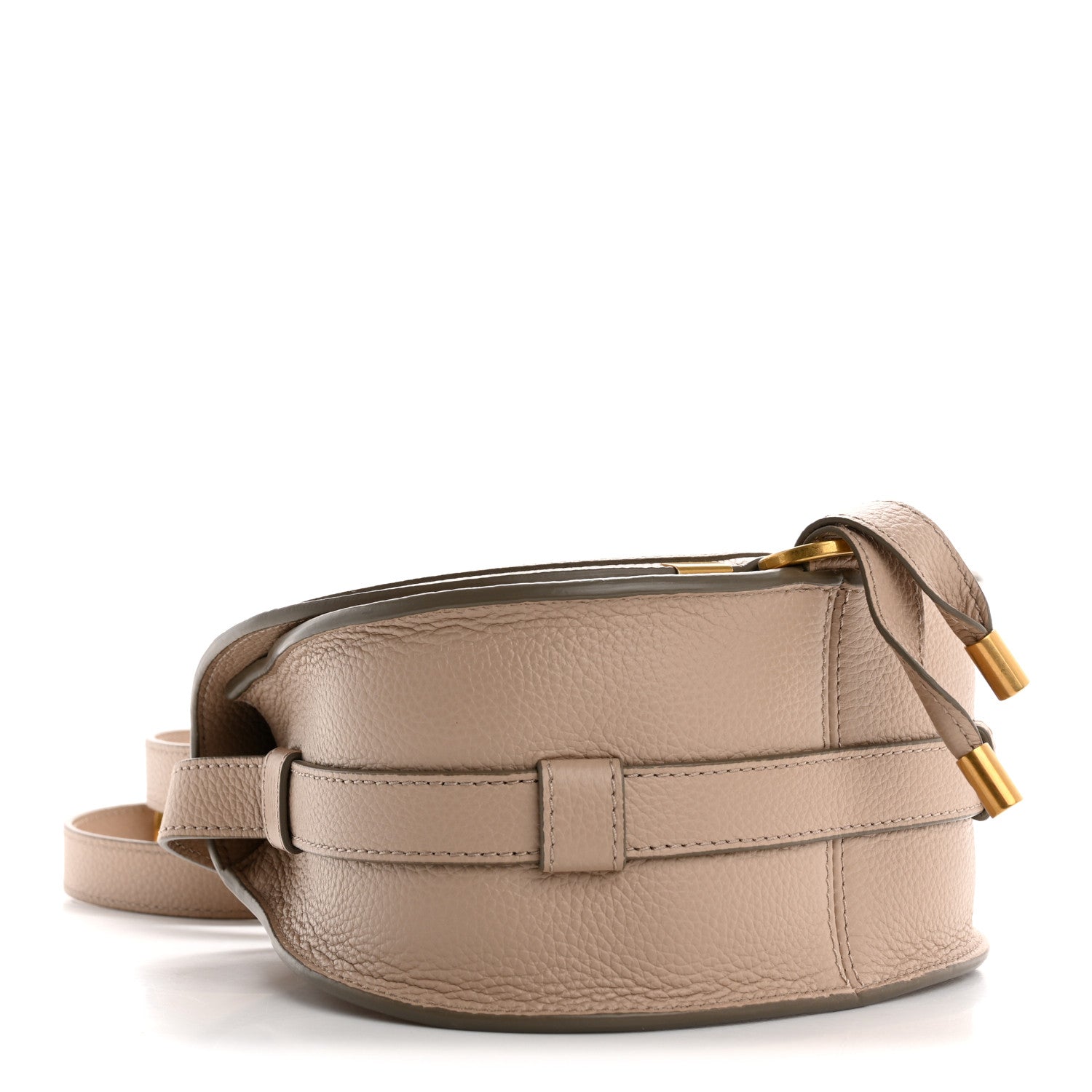 Chloe Calfskin Mini Marcie Round Crossbody Bag Blush Nude 4 of 11
