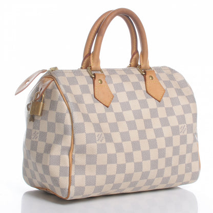 Louis Vuitton Damier Azur Speedy 25 3 of 9
