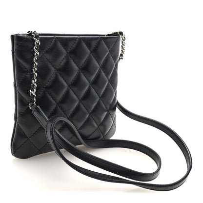 Chanel Calfskin Quilted Crossbody Bag Black 3 of 10
