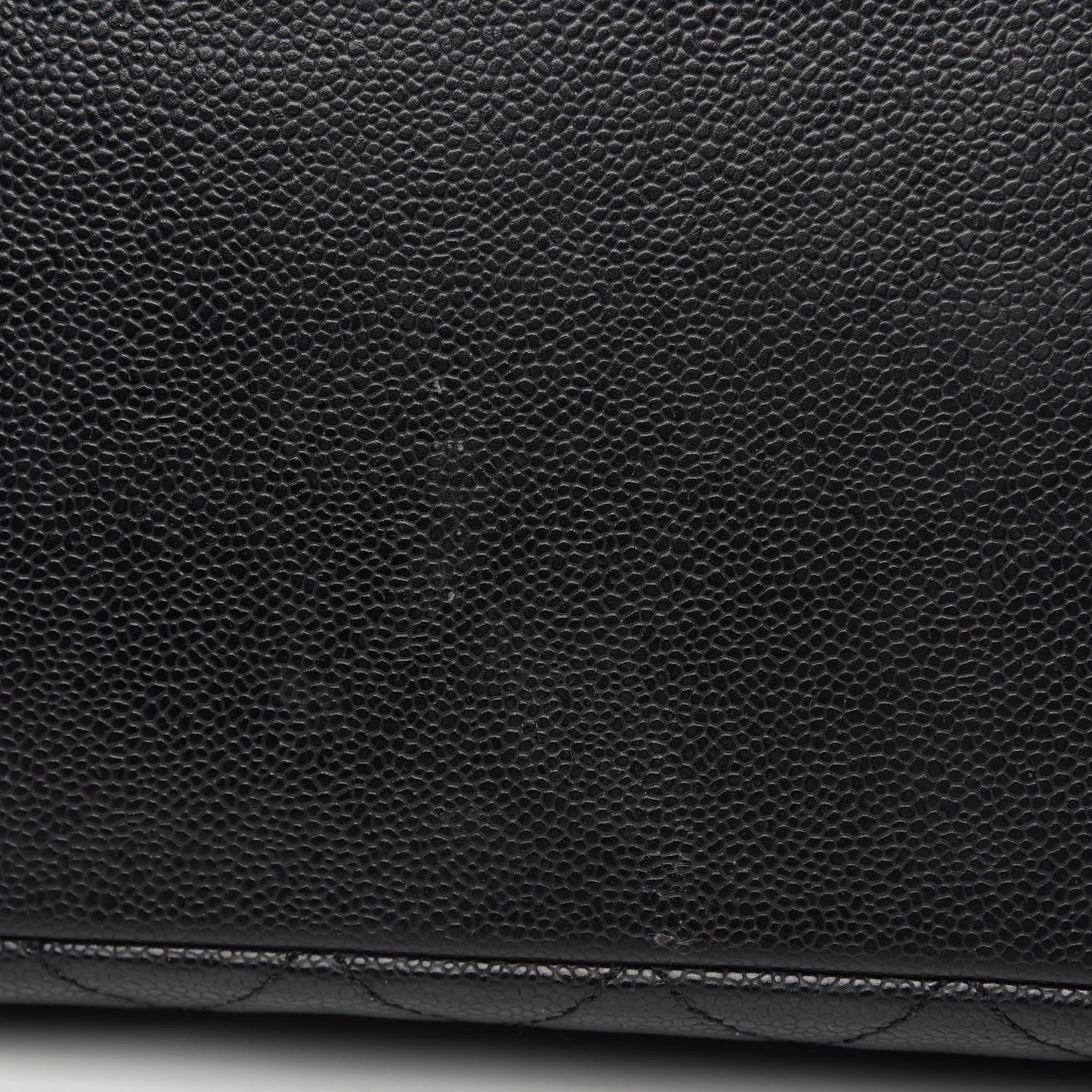 Caviar Quilted XL Grand Shopping Tote GST Black