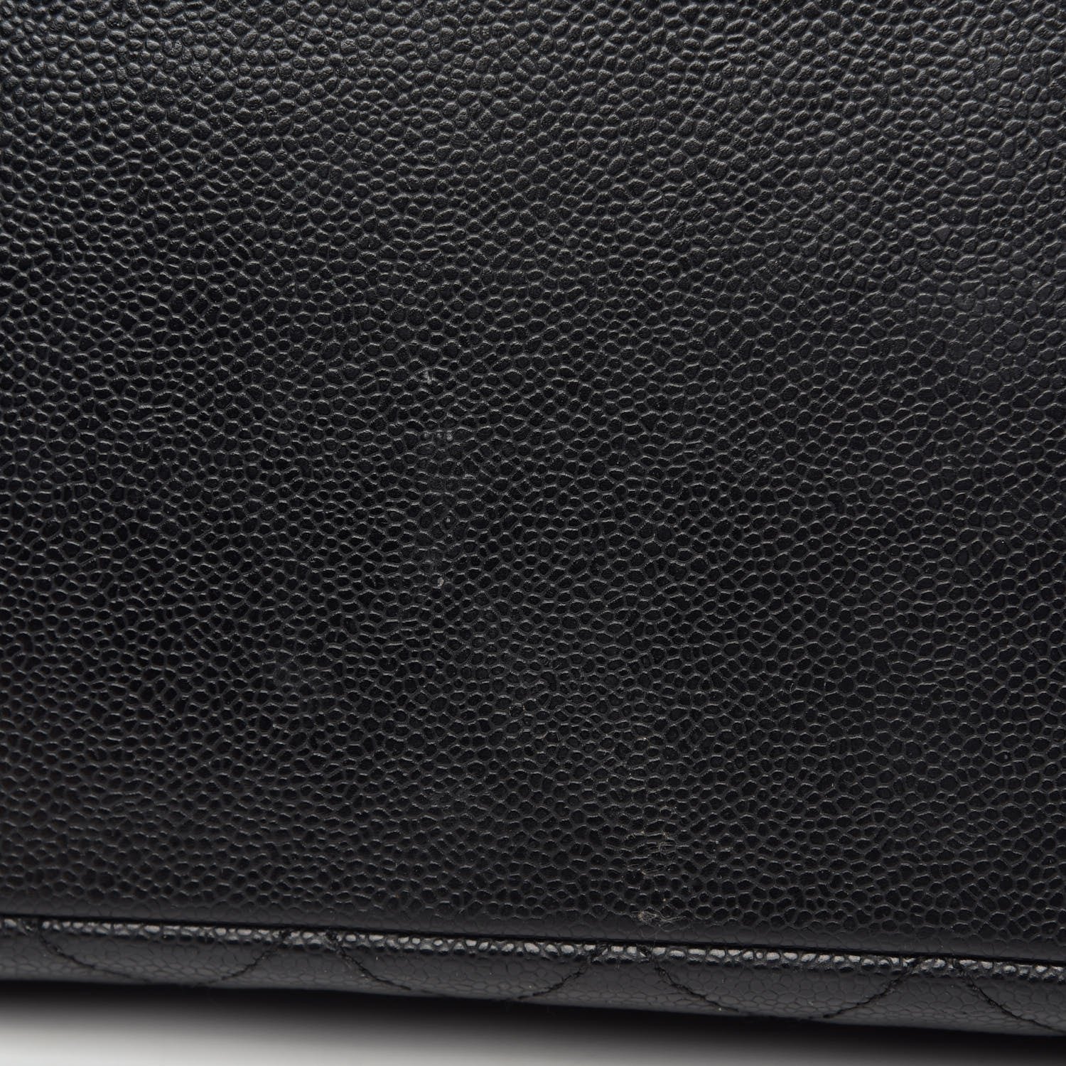Chanel Caviar Quilted XL Grand Shopping Tote GST Black 9 of 15