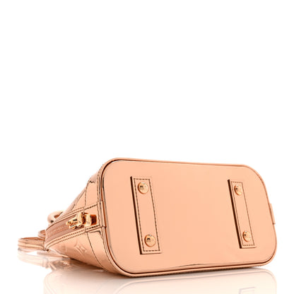 Louis Vuitton Monogram Miroir Alma BB Copper 4 of 10