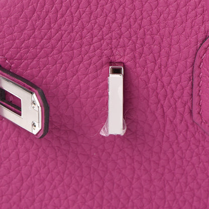 Hermes Togo Birkin 25 Rose Pourpre 27 of 37