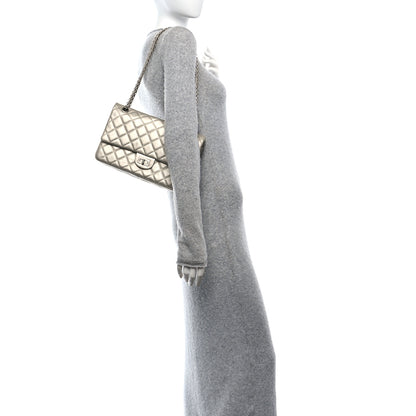 Chanel Metallic Lambskin Quilted 2.55 Reissue 226 Flap Silver 2 of 10