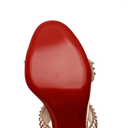 Christian Louboutin Krystal Fever 55 Sandals 36 Blush 9 of 10