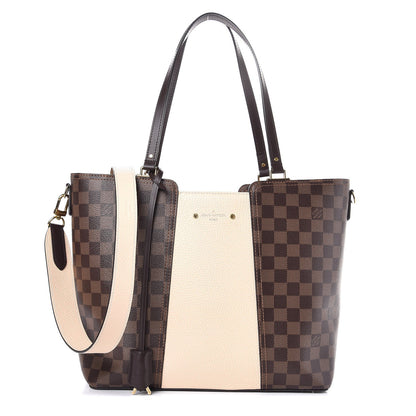 Louis Vuitton Damier Ebene Jersey Creme 1 of 8