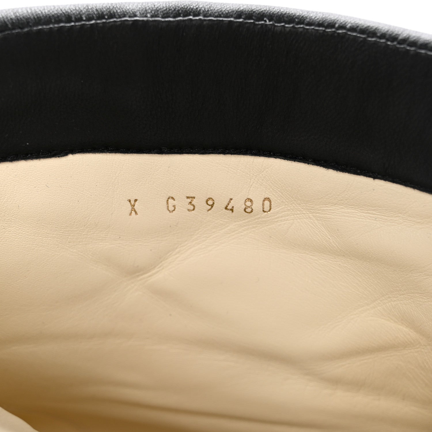 Chanel Shearling Lambskin Logo Ankle Boots 38.5 Ivory Black 9 of 14