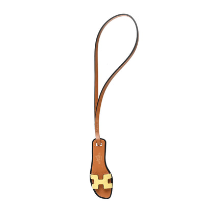 Hermes Epsom Butler Calfskin Hunter Oran Nano Bag Charm Jaune Poussin 1 of 3