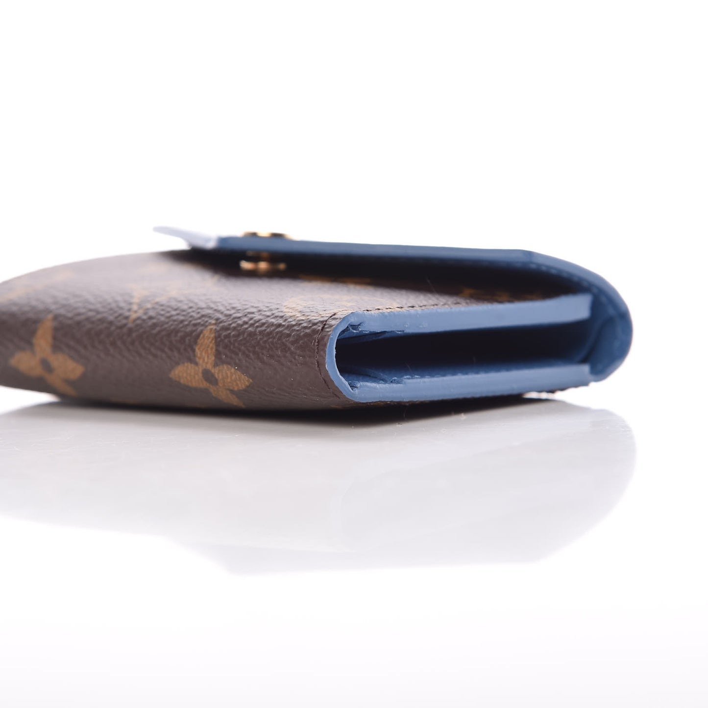 Monogram Zoe Wallet Blue Jean