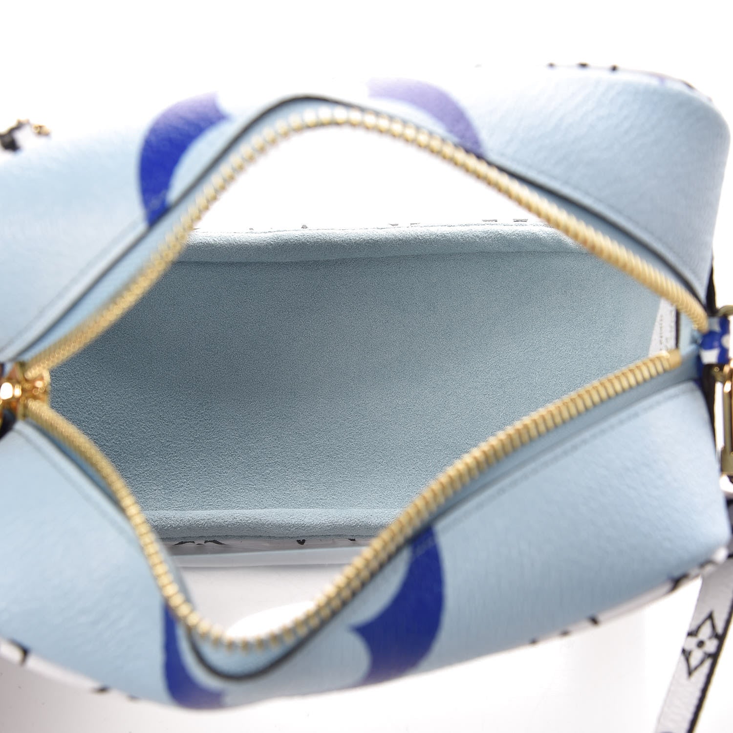Louis Vuitton Monogram Giant Portofino Beach Pouch Blue 5 of 7