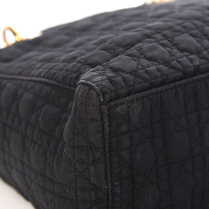 Christian Dior Nylon Cannage Medium Lady Dior Black 13 of 21