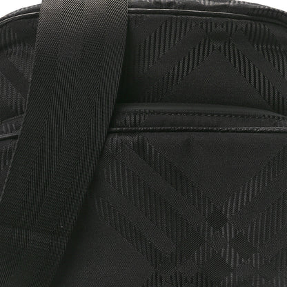Burberry Nylon Jacquard Pocket Crossbody Bag Black Black 8 of 10