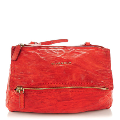 Givenchy Tumbled Sheepskin Mini Pandora Red 1 of 7