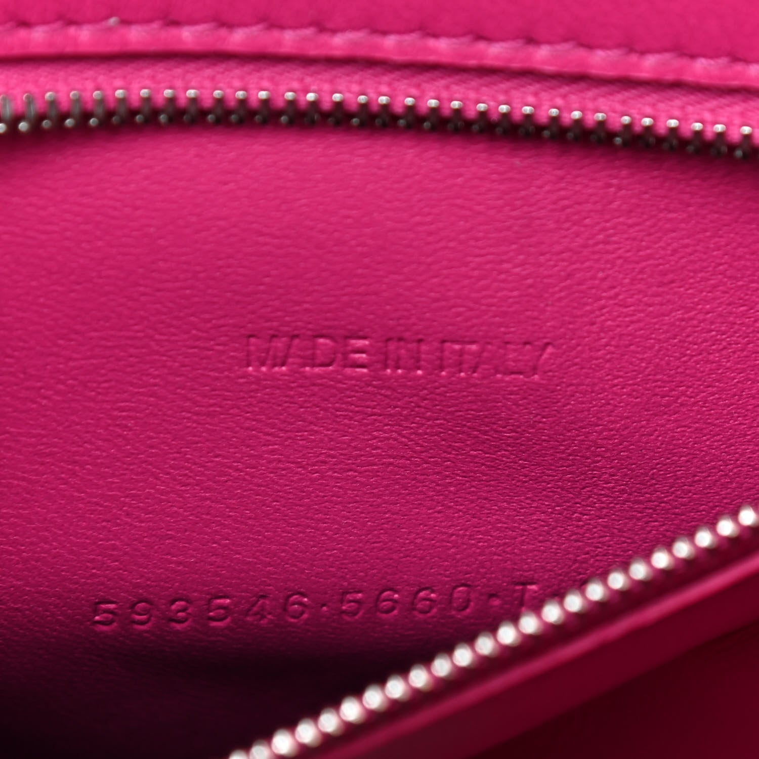 Balenciaga Shiny Calfskin Python Effect Small Hourglass Top Handle Bag Fuchsia Black 9 of 9