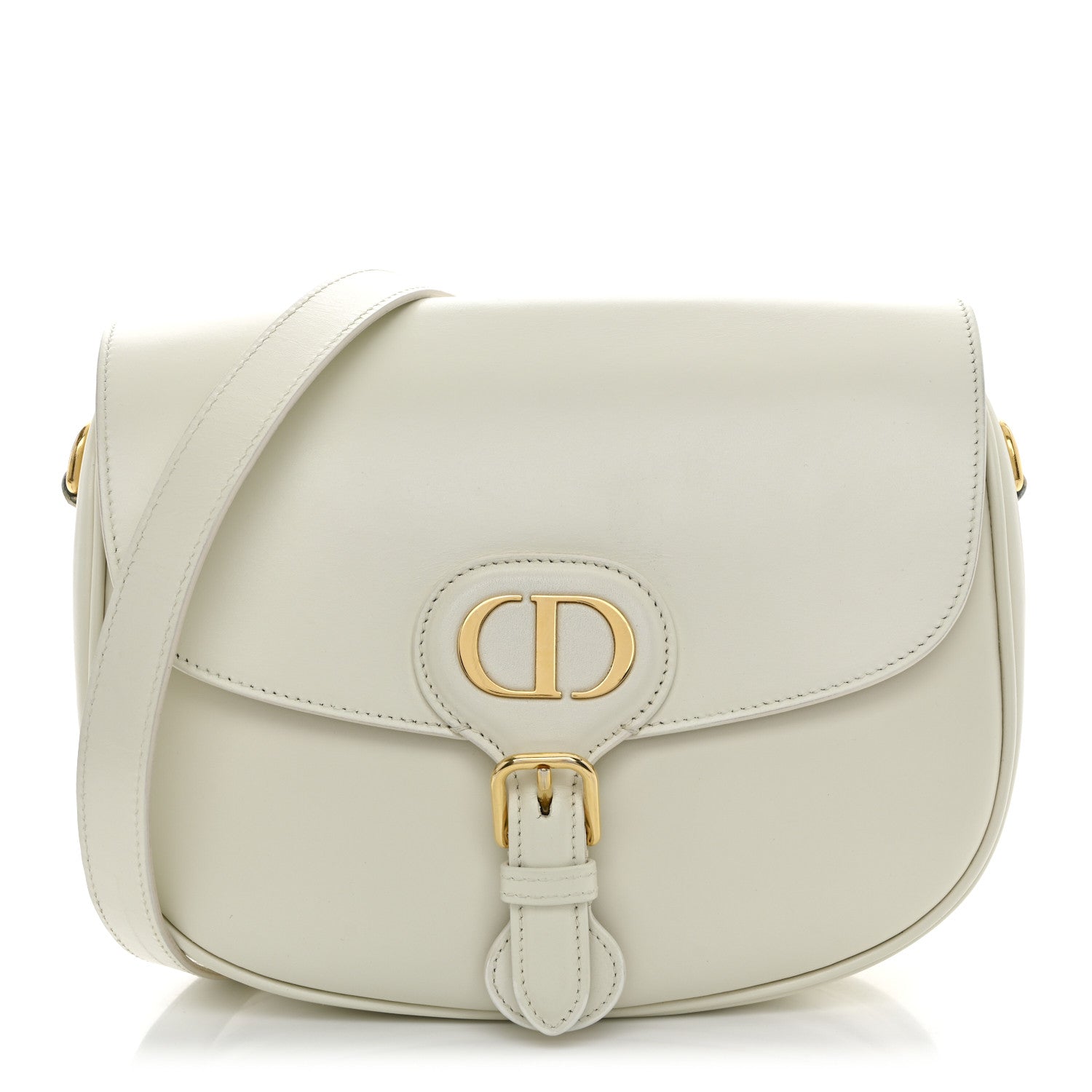 Christian Dior Box Calfskin Medium Bobby Flap Latte 1 of 9