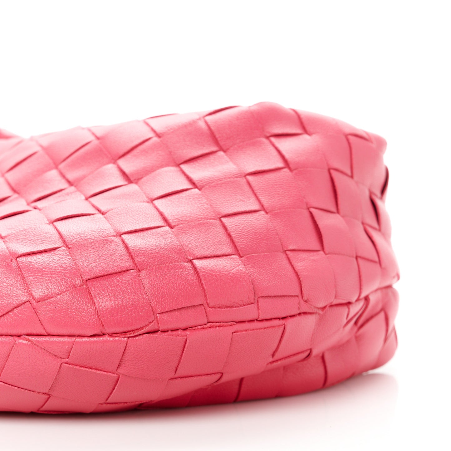 Nappa Intrecciato Mini Jodie Cranberry