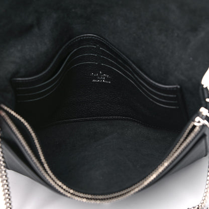 Louis Vuitton Soft Calfskin My Lockme Pochette Black 5 of 11