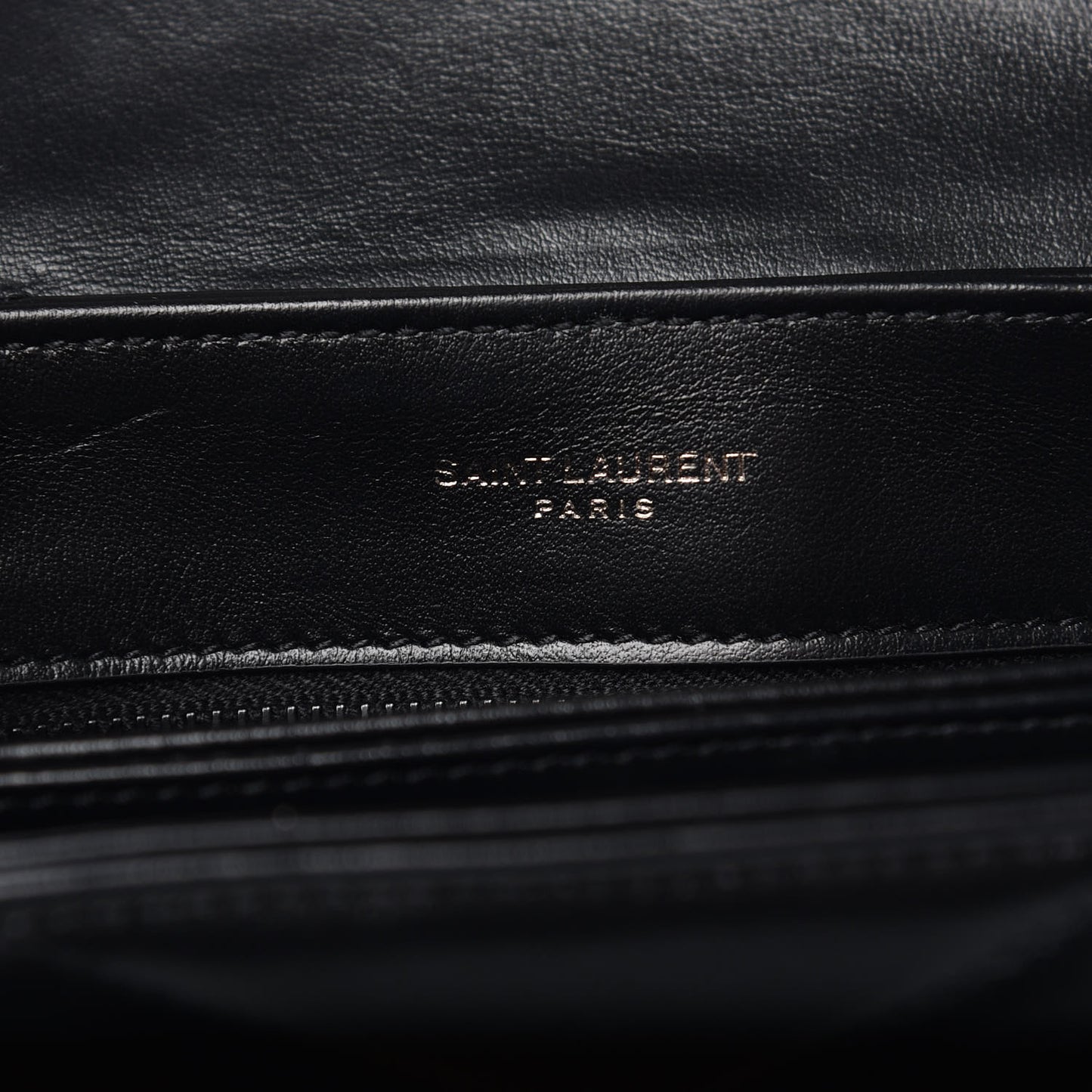 Calfskin Y Quilted Monogram Toy Loulou Crossbody Bag Black