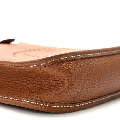 Hermes Taurillon Clemence Evelyne TPM Gold 8 of 14