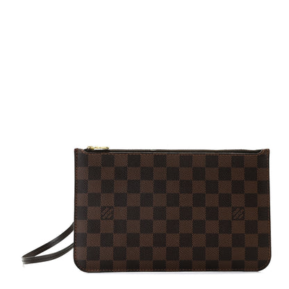 Louis Vuitton Damier Ebene Neverfull MM GM Pochette 1 of 8