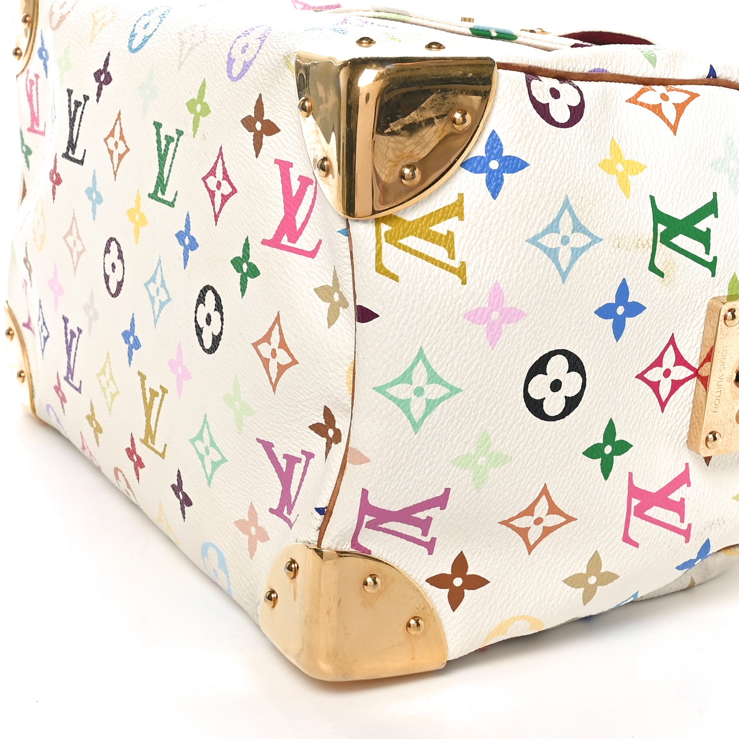Louis Vuitton Monogram Multicolor Speedy 30 White 9 of 9