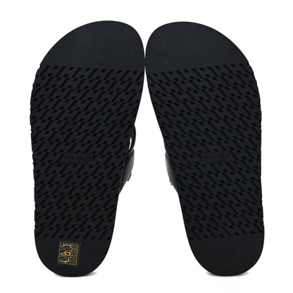 Hermes Nappa Extra Sandals 37 Black 6 of 9