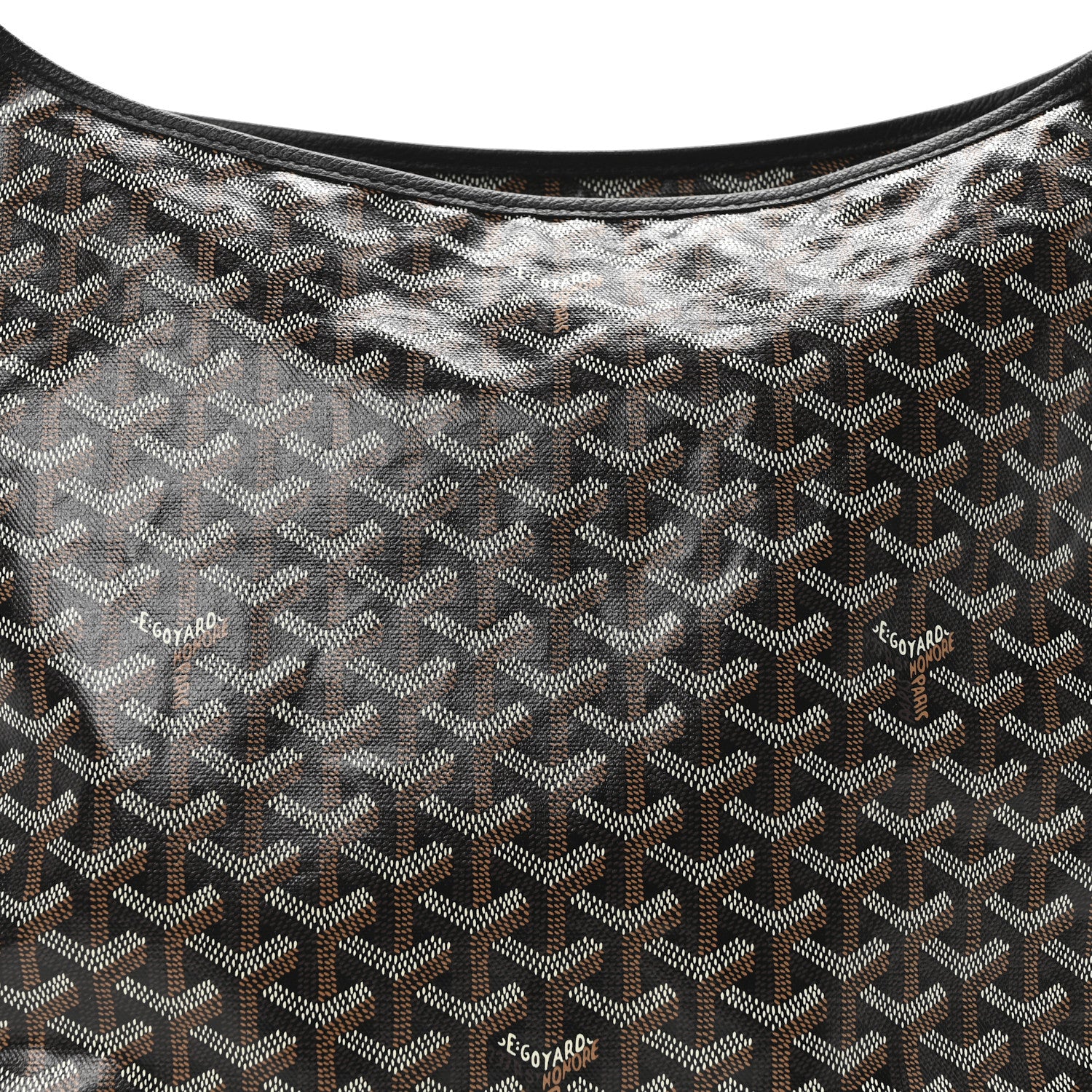 Goyard Goyardine Boheme Hobo Black 7 of 10