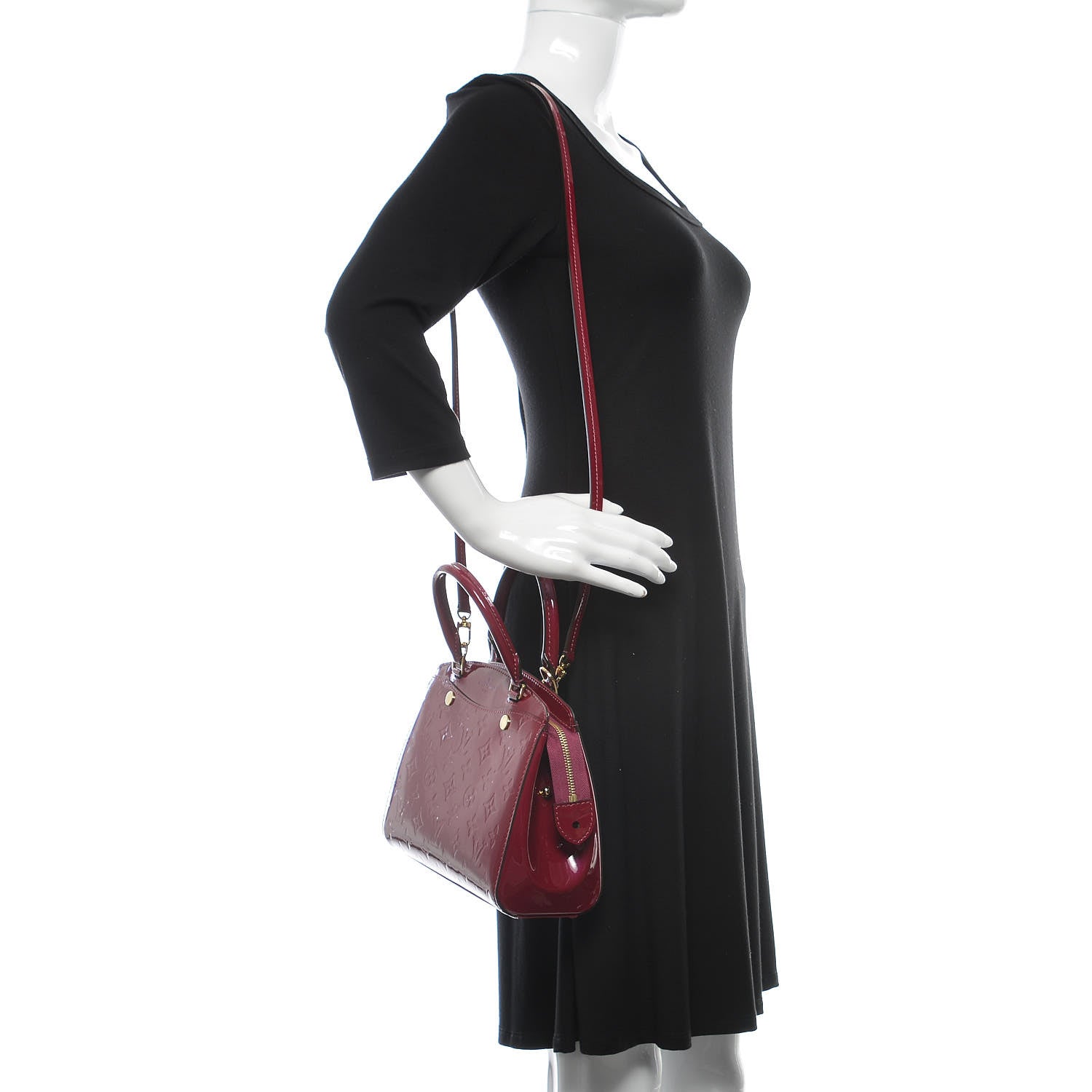 Louis Vuitton Vernis Brea PM NM Magenta 2 of 10