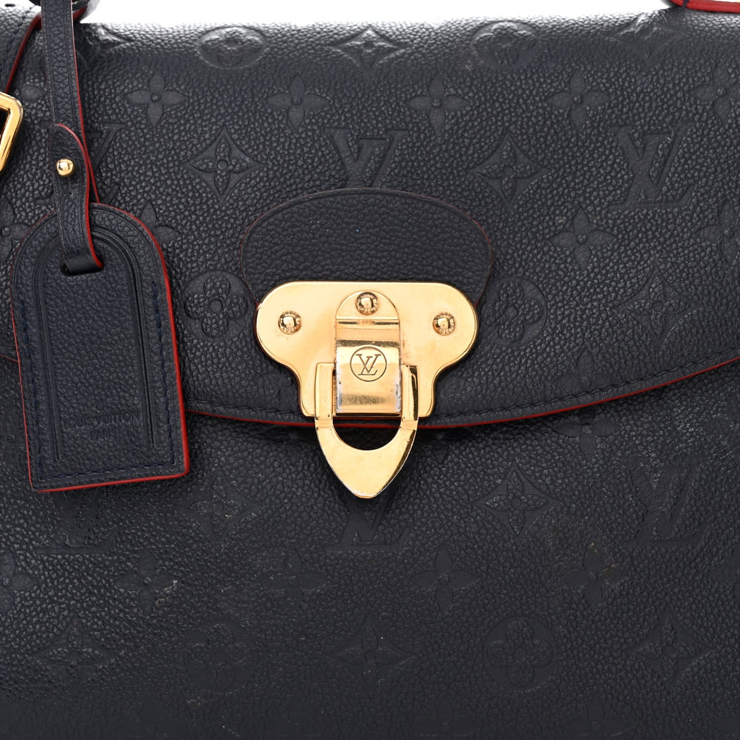 Empreinte Georges MM Marine Rouge