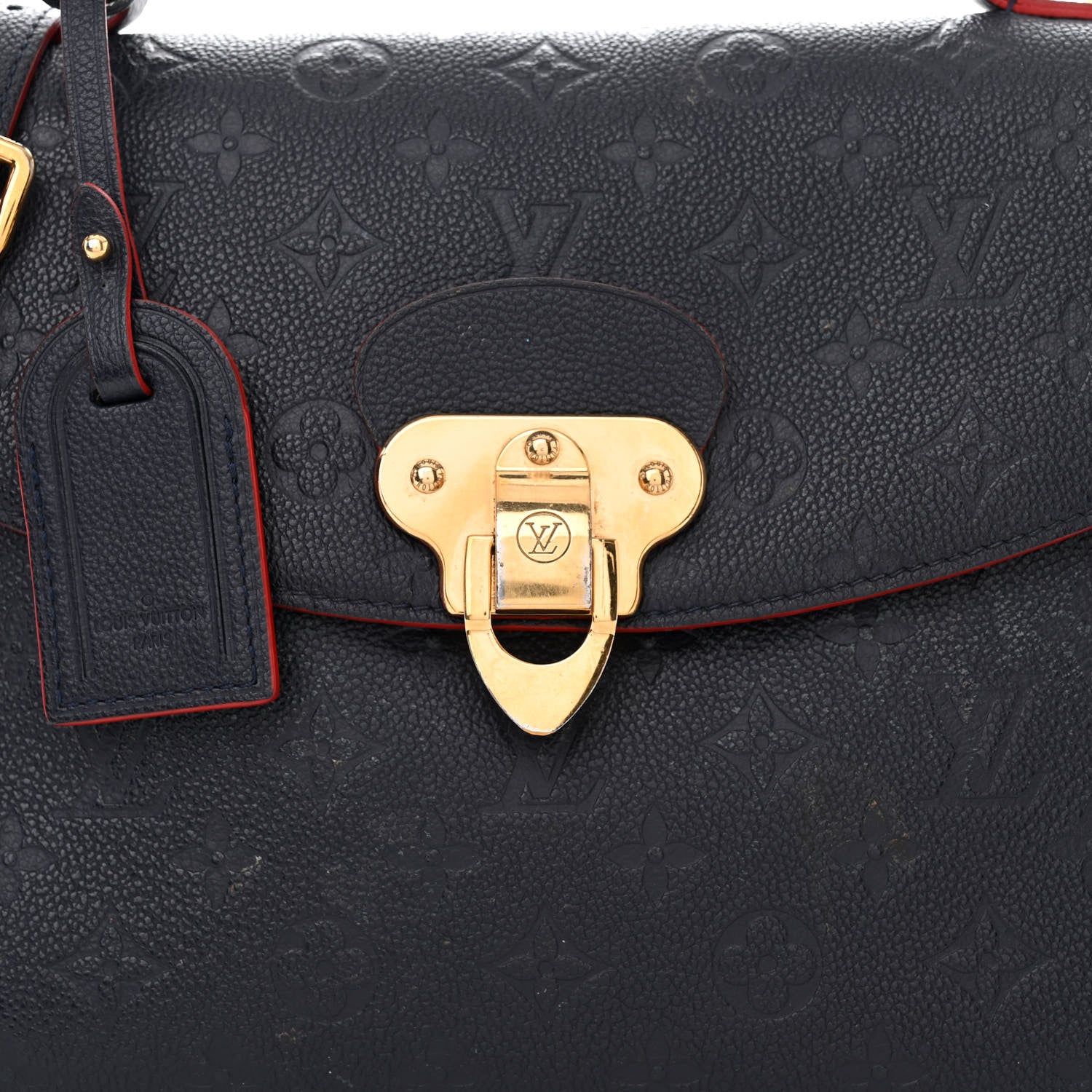 Louis Vuitton Empreinte Georges MM Marine Rouge 9 of 20