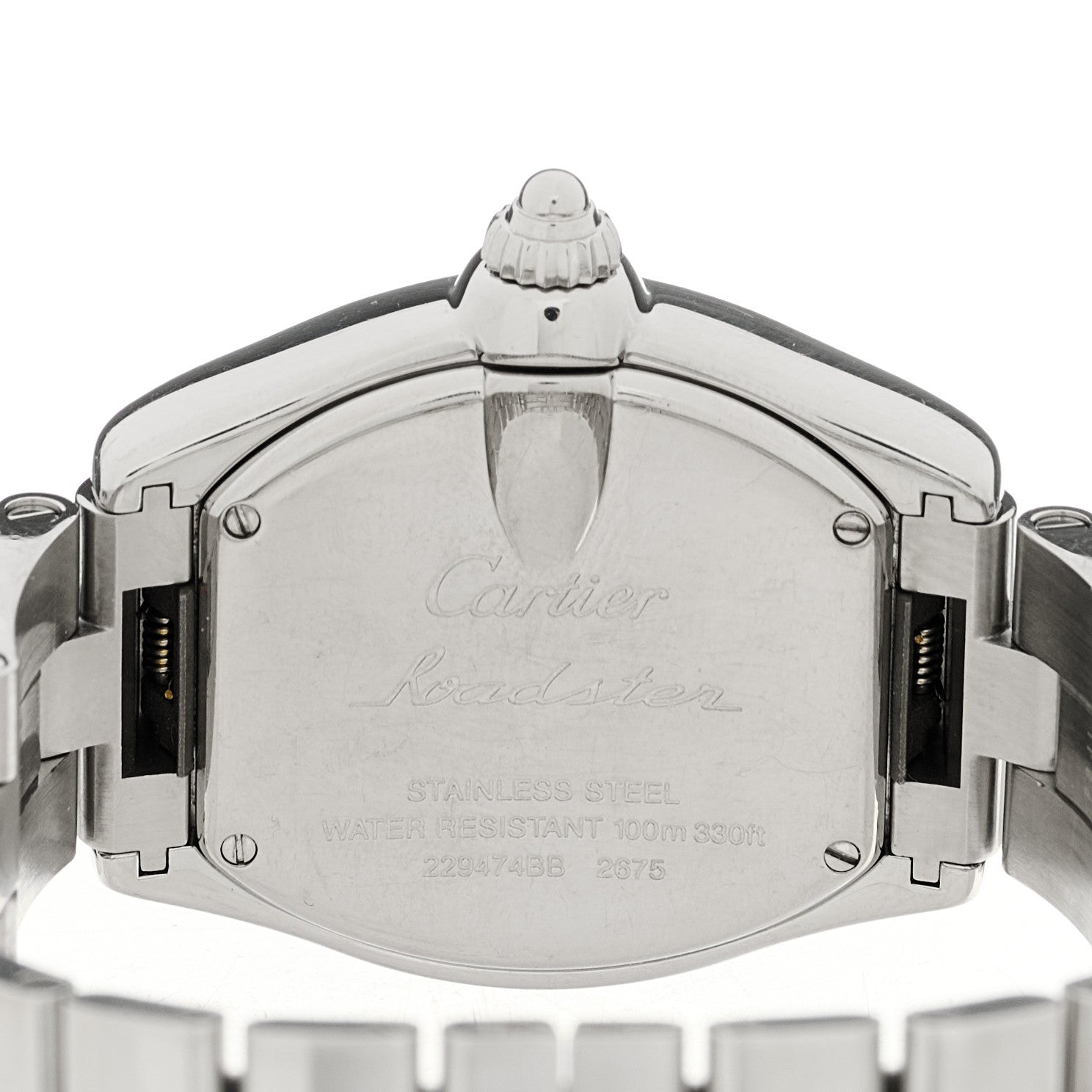 Cartier Stainless Steel 31mm Roadster Quartz Watch 4 of 4