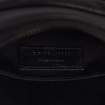 Saint Laurent Calfskin Matelasse Monogram Lou Camera Bag Black 9 of 11