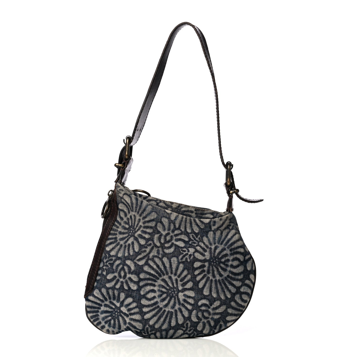 Fendi Denim Printed Oyster Blue 1 of 4