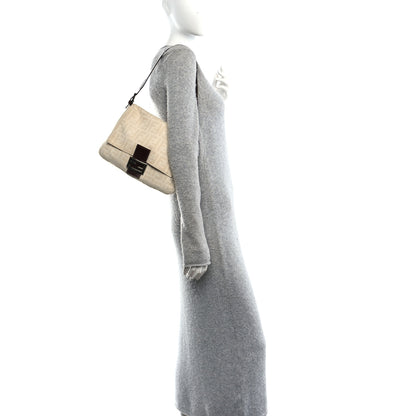 Fendi Zucca Mama Baguette Beige 2 of 10