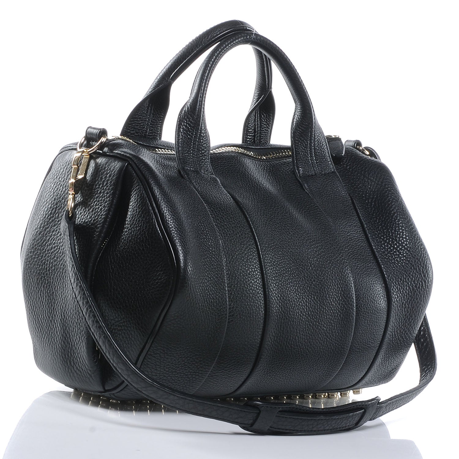 Alexander Wang Leather Rocco Black 3 of 6