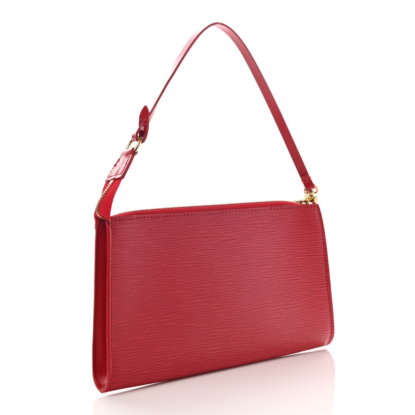 Epi Pochette Accessories 24 Castillan Red