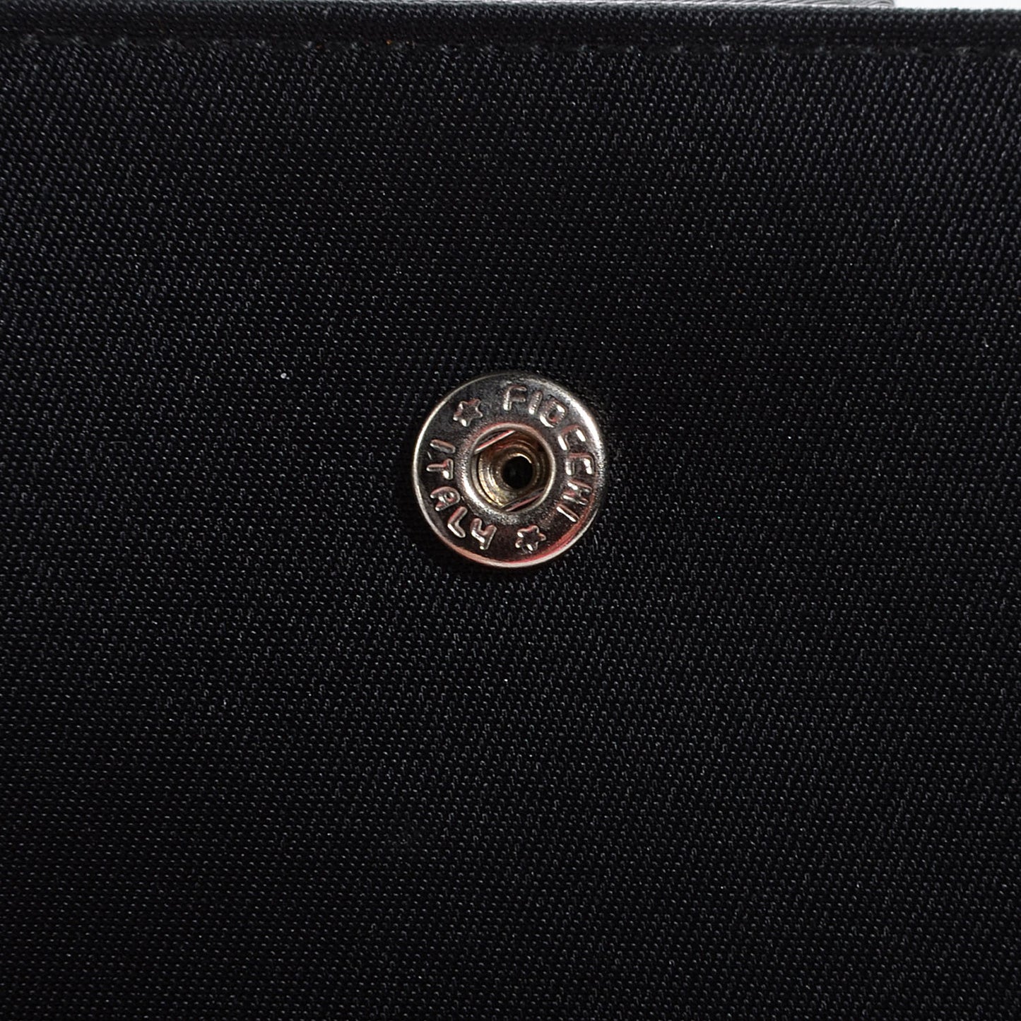 Tessuto Nylon French Wallet Nero Black