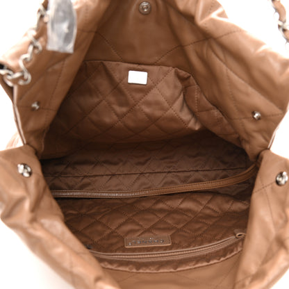 Chanel Shiny Calfskin Quilted Small Chanel 22 Beige 6 of 12