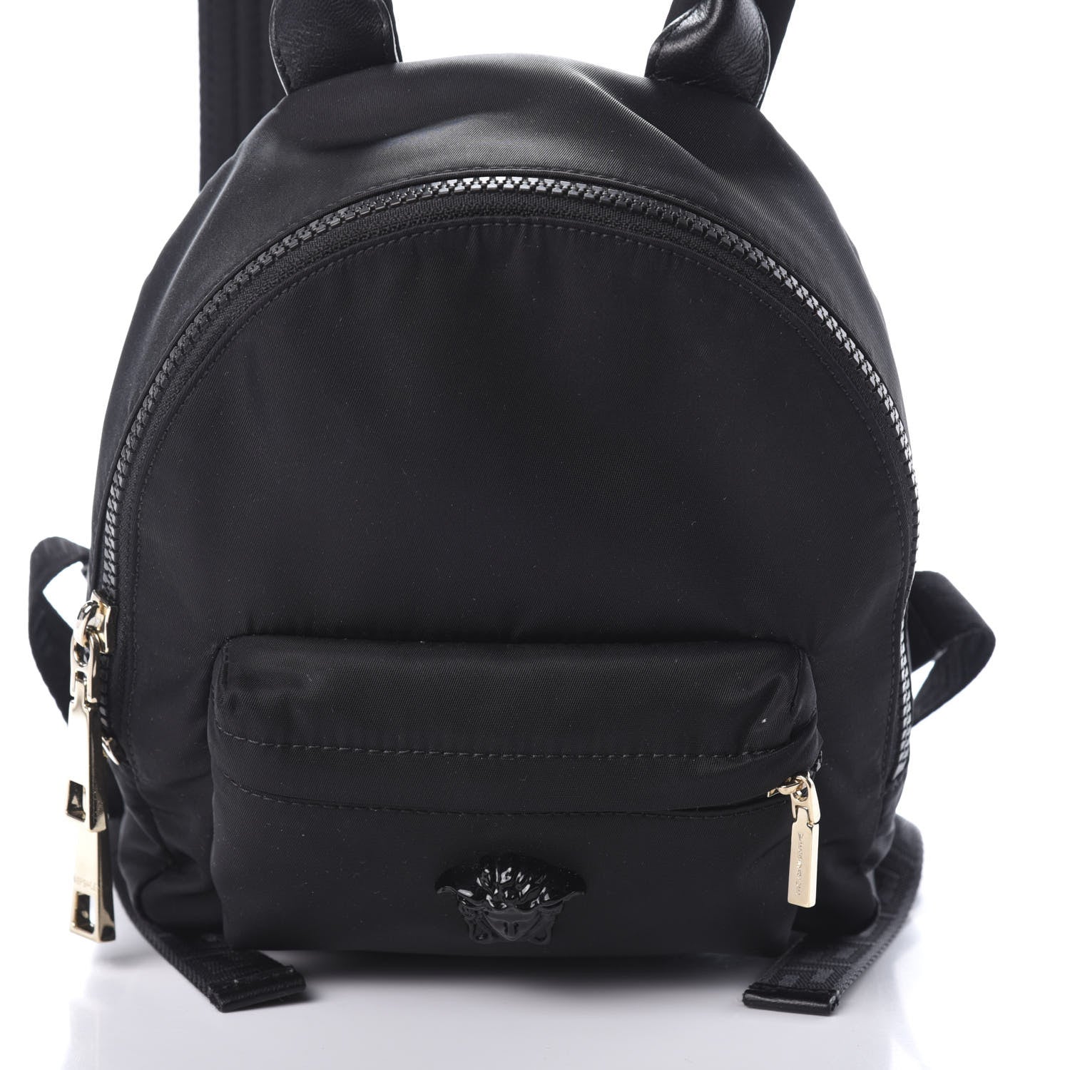 Versace Nylon Mini Palazzo Backpack Black 6 of 8