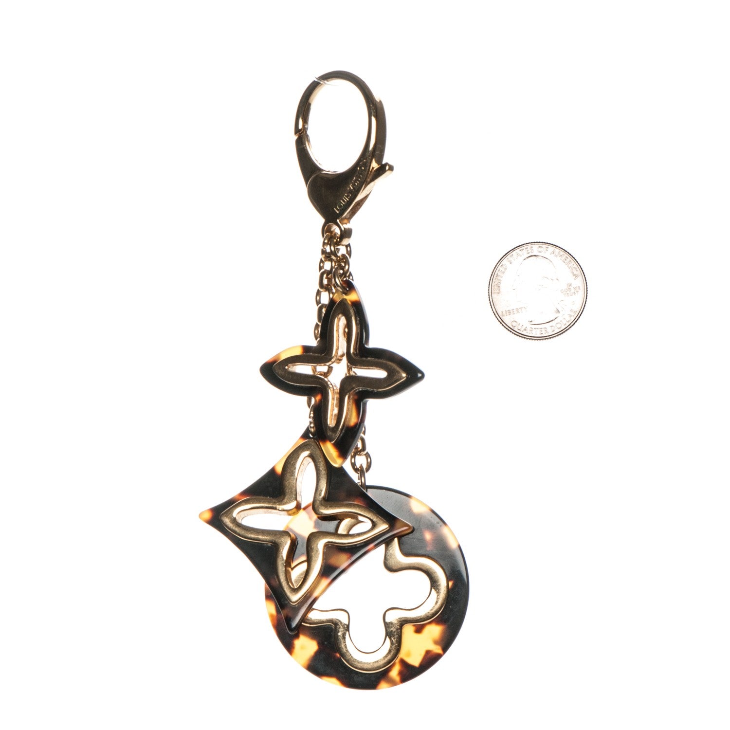 Louis Vuitton Insolence Bag Charm Ecaille 2 of 4